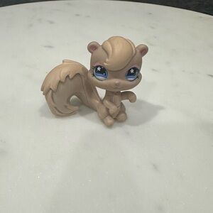 LPS #540 Squirrel Tan 2007 Authentic Toy Hasbro Collector Littlest Pet Shop